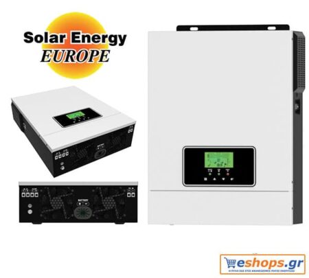 Υβριδικός Inverter 3200 VA/ 24v MPPT 400V/80A Solar Energy Europe / 3000 watt 24v mppt 80a φωτοβολταικα